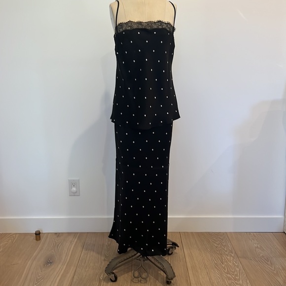 Anine Bing
Bar Polka-Dot-Printed Silk Skirt and Top - Picture 3 of 5